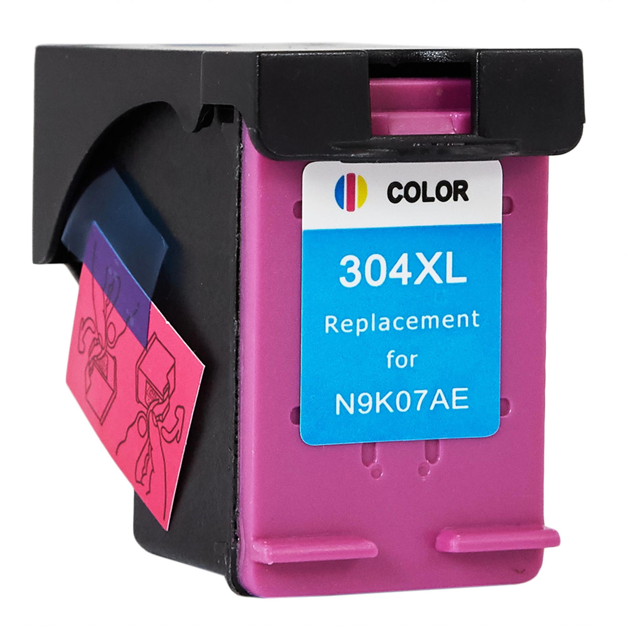 2 x HP 304 XL Remanufactured Ink Cartridge - High Capacity Tri-Colour Ink  Cartridge - Compatible For (N9K07AE, HP 304XL) - Best Office Supplies Ltd